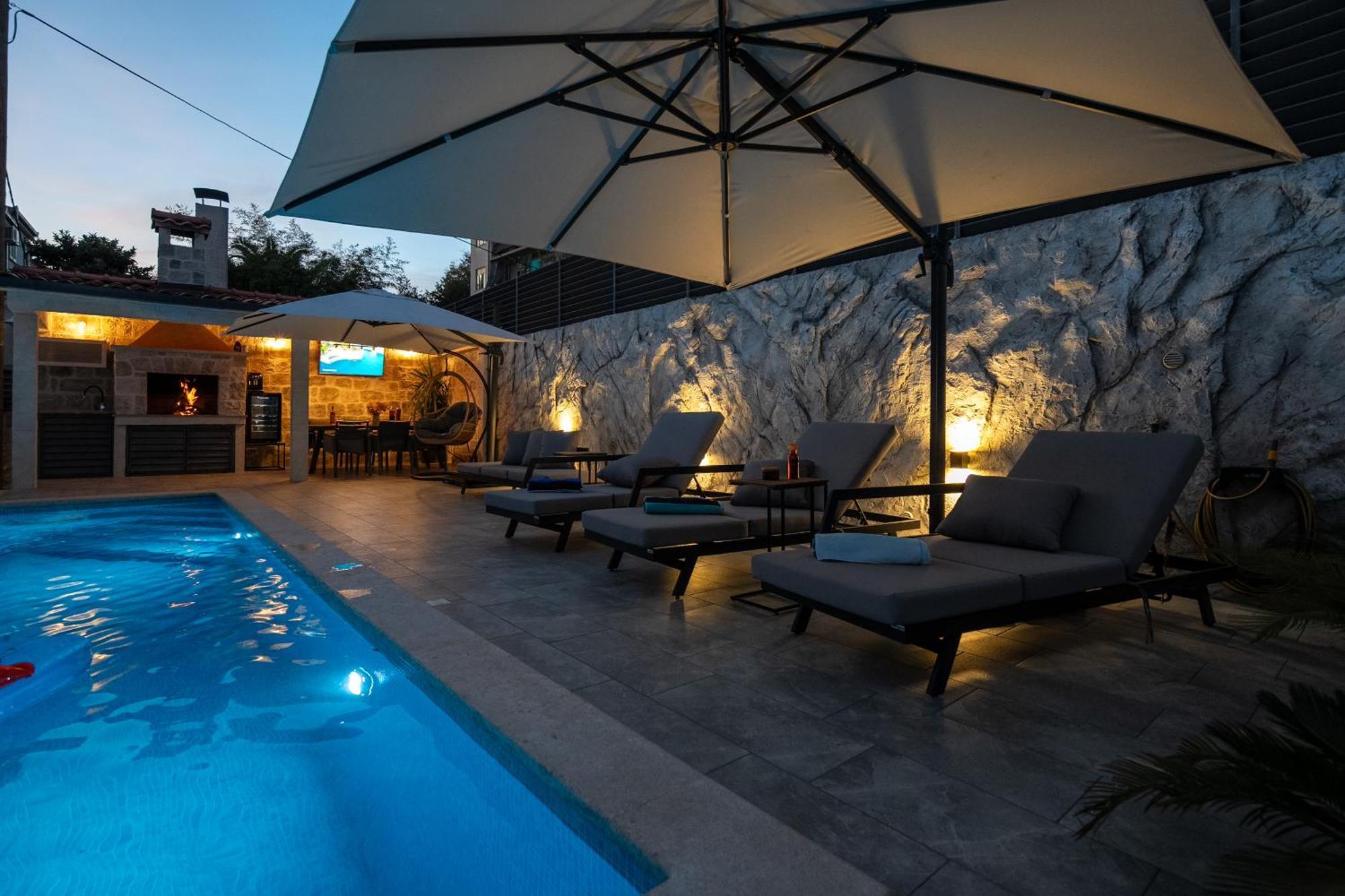 Adam Apartments Stobreč Dış mekan fotoğraf