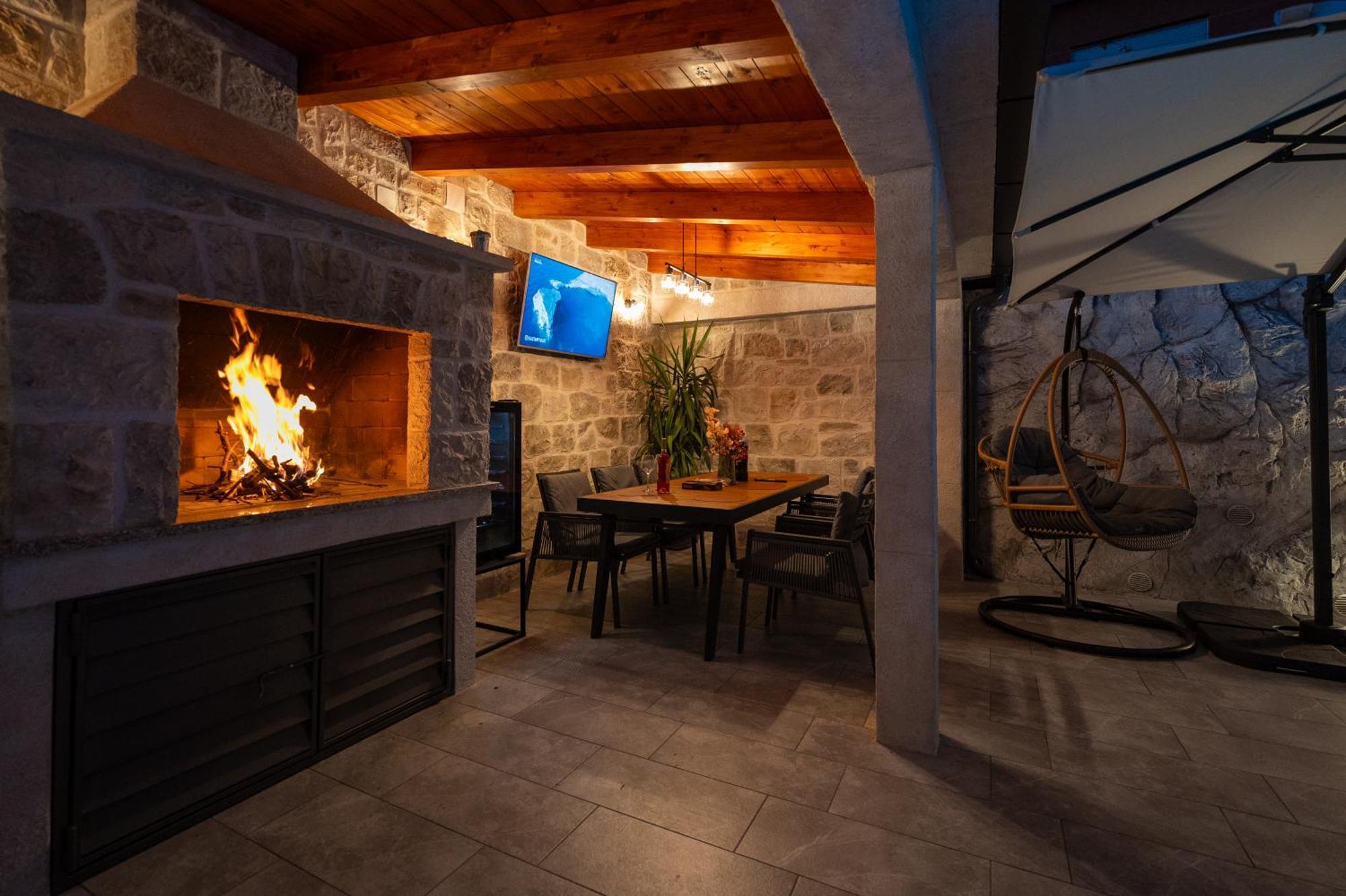Adam Apartments Stobreč Dış mekan fotoğraf
