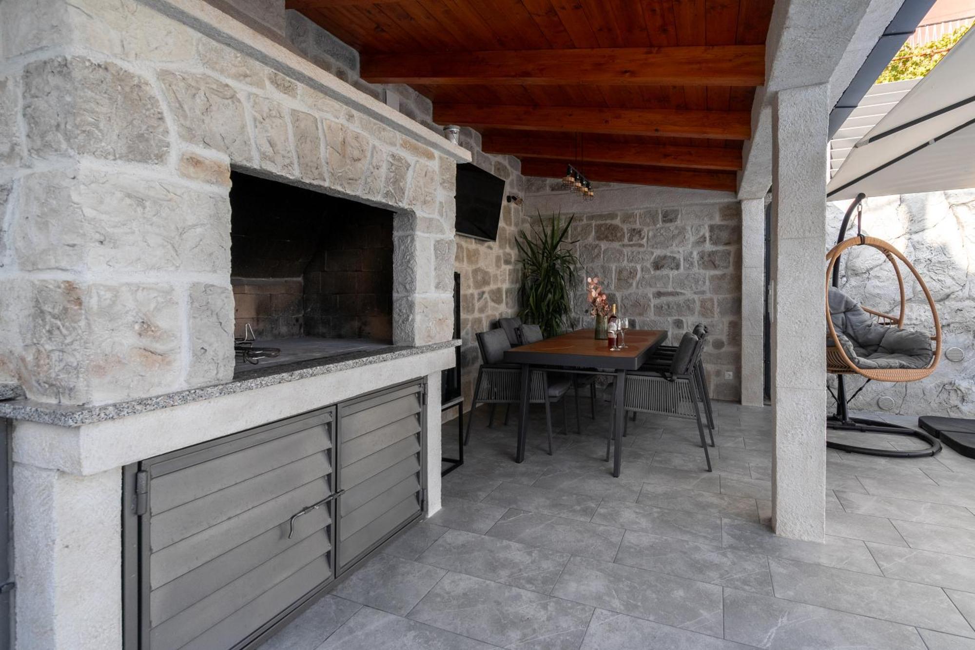 Adam Apartments Stobreč Dış mekan fotoğraf